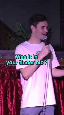 This guys Tinder game is strong #standupcomedy #australia #standup