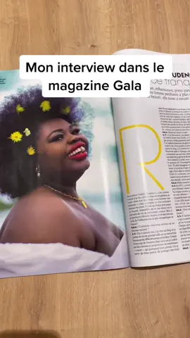 Retrouvez-moi dans le magazine Gala actuellement en kiosques !!! J’y parle de mes favoris beauté, d’acceptation de soi et de mon livre.