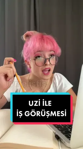 Uzi ile iş görüşmesi✨ Makine ne ? :D