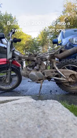 Part one! Gonna be more comming and engine will be announced tomorrow! #fyp #fypシ #dirtbike #build #project