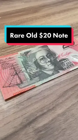 Rare Old $20 Note to look for - 1993 Last Prefix $20 #fyp #fypシ #ausnote #notetok #money #moneytok #tiktokaustralia #australia #EduTok