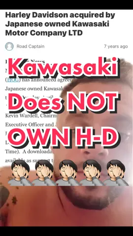#greenscreen Kawasaki DOESNT own H-D People #ignorant #iknowyouknoweverything #bikertok #harleydavidsonlifestyle