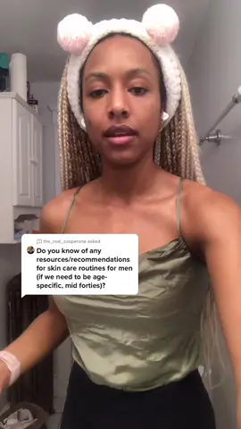 Answer to @the_real_casperone no 3-in-1 ALLOWED! 🙅🏽‍♀️ #menskincare #skincarehasnogender #skincarechats #morningroutine #dailyvlog #skincarevlogger