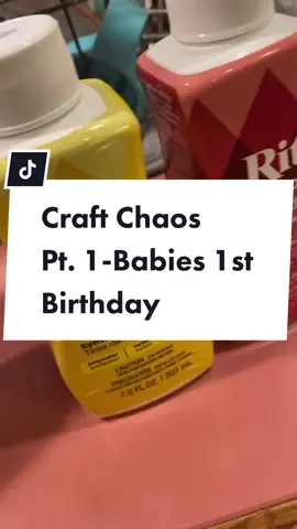 I’m not known for my craftiness. #DIY #diydisaster #firstbirthday #MomsofTikTok #dyeingclothes #ritdye #pumpkinspice #fall #orange #chaos #crafting