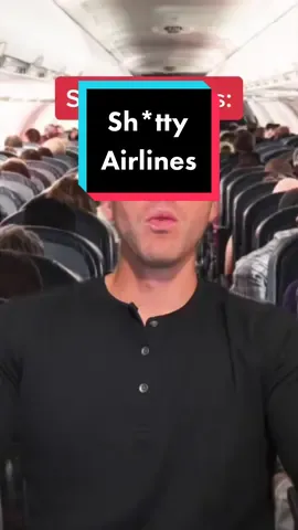 I love it when all these things happen to me. #airlines #iftheywerehonest #flights #spiritairlines #frontierairlines #comedyskit #funnysketch #sarcasm