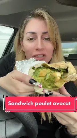 Petite pause sandwich libanais poulet avocat 🥑 #sandwich #chicken #avocat #pause #libanais