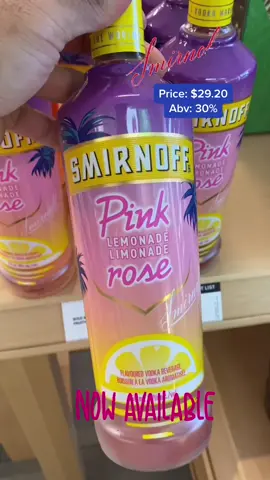 Smirnoff Pink Lemonade Rose #Drinksbyontario #Lcbofinds #disabilityawareness ##SummerSlam #getoutside #electronicmusic #thriftwithme