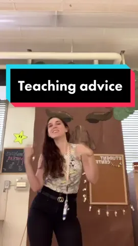 Also, don’t budge on ur class expectations, correct poor choices kindly, & be nice to the little ones ur in charge of 💕 #teacher #4you