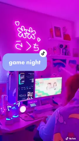 making new friends with @kippoapp 🌙 #kippoapp #pinkpcsetup #pinkgamer #kawaii #kippopartner #pinkpc #acnh