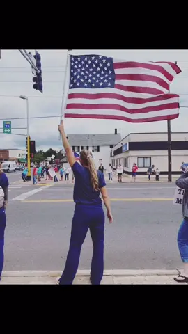 Rise up and stand up! #stopthemandate #rally #nurse #medicalfreedom #stand #fypシ