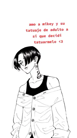 siganme en ig uwu @rip.gosu #tokyorevengers #mikeytokyorevengers #tatoo