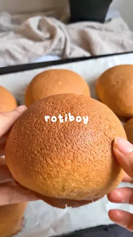 bake rotiboy w me ❤☕ #mexicancoffeebun #coffeebun #MYFoodie #rotiboyrecipe