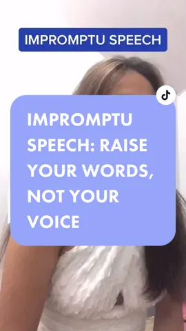 Reply to @bcgramnet I was voted as the best impromptu speaker hihi #LearnOnTikTok #tiktokskwela #publicspeaking #speechwithgia #selfhelp
