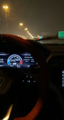 Urus in the rain is such a vibe ⛈ | @theweeknd #Lamborghini #Urus #Rain #Driving #Ambient #Thunder #Vibe #Mood #Motivation #Garage #Supercar