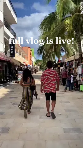 full Vlog link un my IG bio✨ #playadelcarmen #Vlog