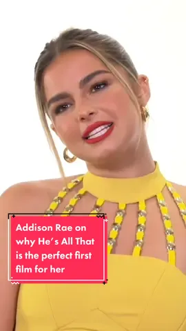 @addisonre on why @netflix’s #HesAllThat was the perfect first film for her. | More at YouTube.com/kaymaldo. #addisonrae