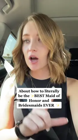 The underrated perfect MOH flow 👀 to make you the best bridesmaids … ever #weddingplanner #bridesmaidstiktok #weddingday #viral