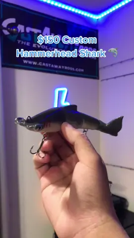 #shark #hammerhead #hammerheadshark #custom #fishing #fishinglure #lures #freshwater #saltwater #fy #foryoupage #angler