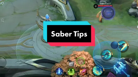 Saber Tips#LearnOnTikTok #mlbb #mobilelegends #saber #tips #fy #4u #xyzbca #foryoupage #editbymi1k #fypシ #tiktokmyanmar #mlbbttofficial