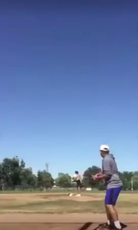 Like if you jumped LOL I did… #funnyvideo #pranks #laugh #baseball #hilarious