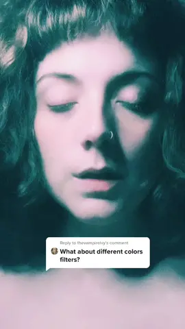 Reply to @thevampireivy Playing with light pt…4? This was the better of the color filters I saw, I hope this is what you meant 😂