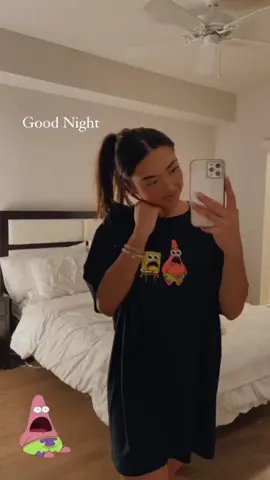 This shirt makes me laugh😂 #spongebob #goodnight #UltaBeautyatTarget #fyp #pjs #spongebobsquarepant