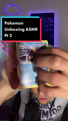 Pokémon unboxing ASMR part 2 #asmr #asmrsounds #pokemon #asmrtiktoks #fastasmr @myasmrapp
