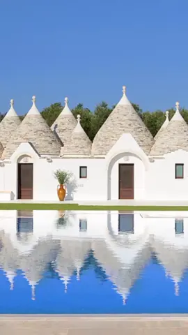 A stay here is 'Trulli' wonderful...😏📍Villa Trullo, Italy. #whydoordinary #fypage #tiktoktravel #luxurytravel #italy #🇮🇹 #travelback #travel #IT