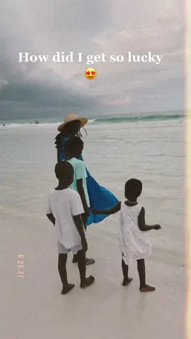 These babies are my whole world, I’m so blessed 🙏🏿. #mom #motherlove #blackgirlmagic #blackfamily #kids #momlife #floridabeaches #lovemumssmile