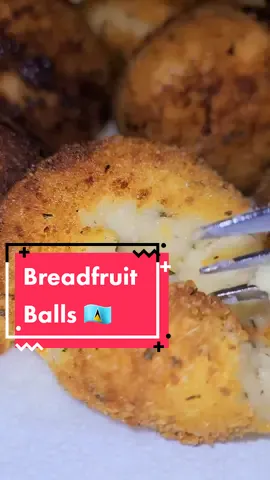 Breadfruit Balls 👌🏼 #caribbeanfoodie #westindianfood #westindianfood #caribbeanfood #howijourney #caribbean