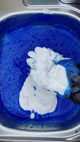 Ty d bol paste, Part 2 💙 #CleanTok #fypシ #asmr #cleaningtiktok #tydbol #blue #bakingsoda #CinderellaMovie #katespadenyonthemove