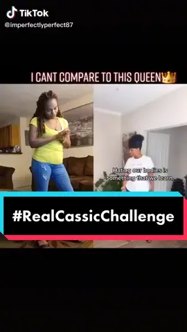I absolutely love it! Queen, you did  your thing! And I love you so much for it!!🔥🔥♥️💯💯💃🏾#RealClassicChallenge #fy
