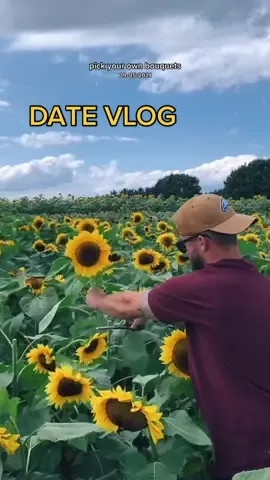 🌻🌻🌻 we love fall dates #fyp #foryou #fallaesthetic #fall #dateideas #falldates #flowerpicking #lifeisgooddance #DenimYourWay #sunflower #flowers
