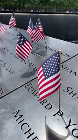 Never forget the lives lost on 9/11 in NYC, Shanksville, and at the Pentagon🙏 #neverforget911 #911memorial #nyc #oneworldtradecenter #weremember911