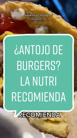 Instagram @Lanutri.ro todo el día estaré siguiendo de vuelta 🙌🏽❤️ love a las burgers caseras!! #nutricionista #consejosaludable #burger #santiago