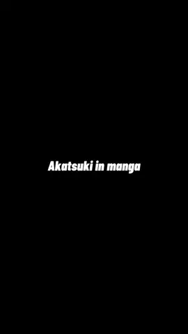 Akatsuki in manga #fyp #fypシ #manga #naruto #akatsuki