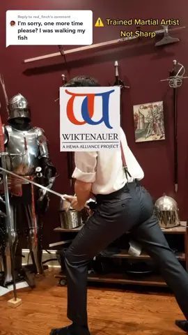 Reply to @red_finch  ⚠️ Trained Martial Artist Not Sharp ⚠️ #sword #swordtiktok #hema #fencing #martialarts #history #medievaltiktok #medieval #fyp