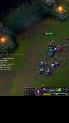I prefer league in the original JP dub 🤡 #leagueoflegends #leaguetok #akali Credit: @league_of_legends_world