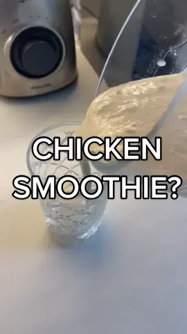 The best breakfast ever! 🐔🥛 #chickensmoothie #proteinshake #GymLife #gym #bulking #Fitness #healthyliving #fyp #tiktoksg #xyzbca