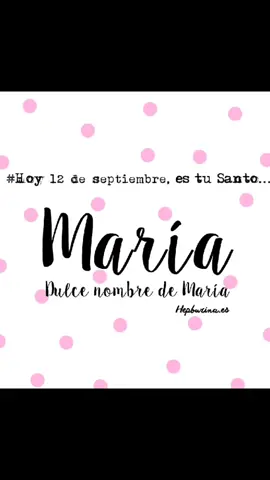 felicidades a todas las Marías en especial a mi 😘😘#felicidades #santamaria #parati