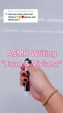 Reply to @vivianacastillo326 🖤 #asmr #asmrsounds #asmrvideo #asmrtiktoks #writingvideo #writing #asmrwriting #CurameChoreo #fyp #teacher #handwriting