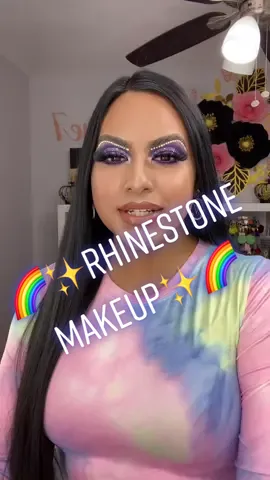 🌈FB: Jennifer Valles, productos de @maiblashes CD: JCOUTURE7 🌈 #sheincares  #benefitcosmetics #maquillajefantasia #rhinestones #makeuptutorial #fyp