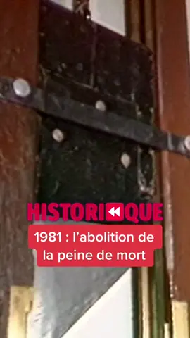 ⏪ #Histoire 1981 : le combat de Badinter contre la #peinedemort