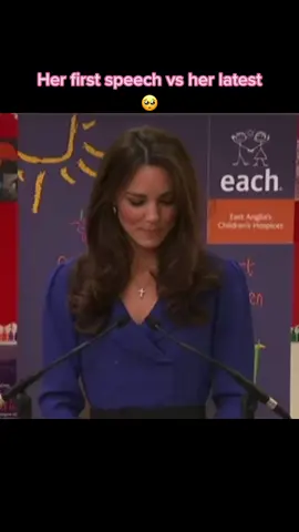 Her confidence has grown so much, she was so anxious about public speaking  🥺❤️👑 #KateMiddleton #DuchessOfCambridge #HRH #Royalty #fyp