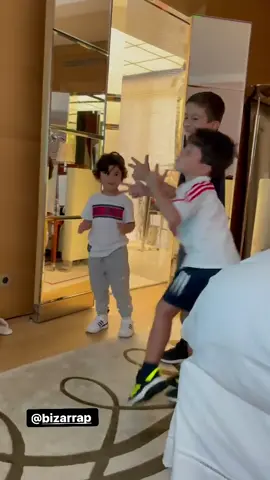 Mateo Messi trying to moshpit to French rapper MHD’s new song about Leo 🤣🤣🤣 #dance #messi #Soccer #futbol #championsleague