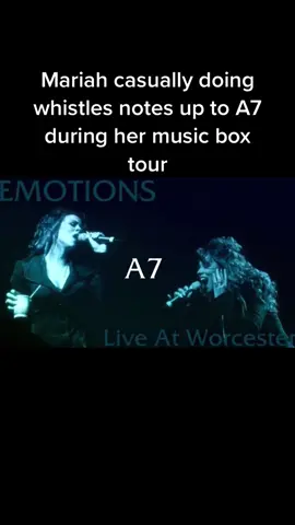 Credit to lambilyxDaydream #fyp #foryou #foryoupage #4u #viral #whistletone #whistlenote #tour #Mariahcarey #belting #Musicbox #90s