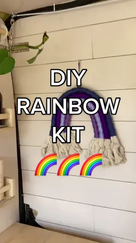 Been on TikTok for too long? Time to put that phone away and get crafty with our new DIY Rainbow Kit! 🌈 #DIY #diyproject #tiktokmademebuyit  #arttok #rainbow