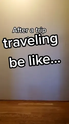 #travel #worktrip #luggage #lazy #procrastinate #messy