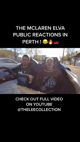 Gotta Love The Reactions Of Perth Peeps 😂🏎 #fyp #fypシ #fypage #fypシ゚viral #perth #perthppe #perthlife #australia #tiktok #viral #trend #lol #mclaren