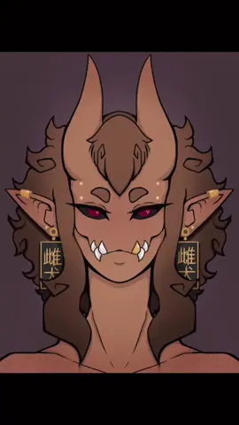 Character evolution of Lilith, much has changed with her and me so thought it was time to update #lilith #oc #orginalcharacter #ocupdate #teeth
